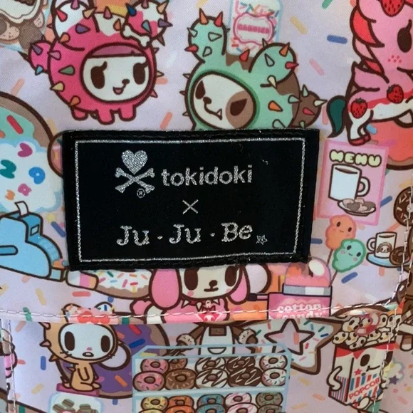 Ju-Ju-Be Tokidoki Kids Backpack and Lunch Bag - Pink Multicolor - Picture 2 of 13